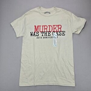Death‎ Row Records Murder Was The Case 30th Anniversary T-Shirt Small